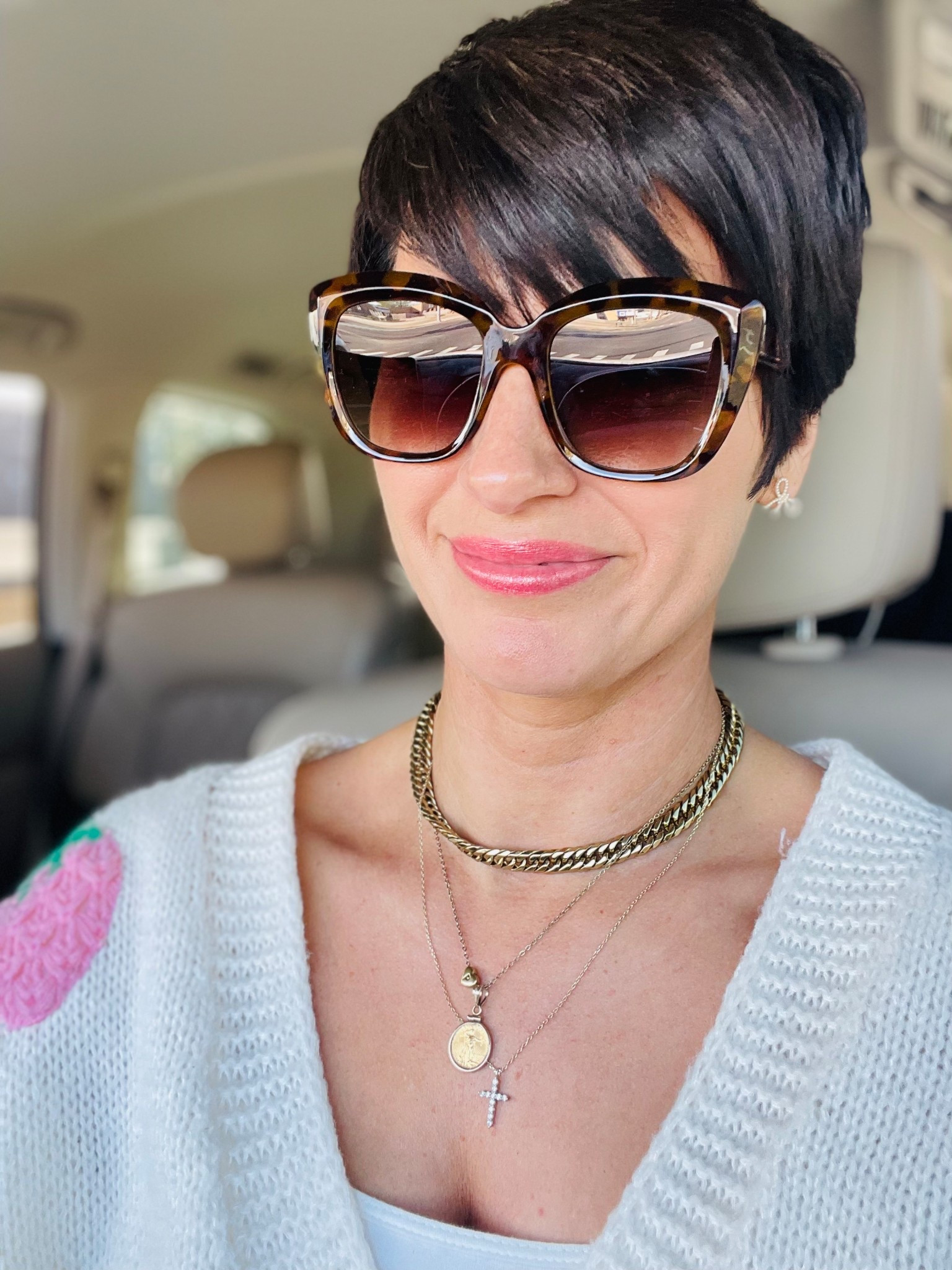 If you know me, you know I love and have 50 pairs of sunglasses 🤪. I just got these from Target and they are so cute, and only $15!😎

#LTKFamily #LTKU