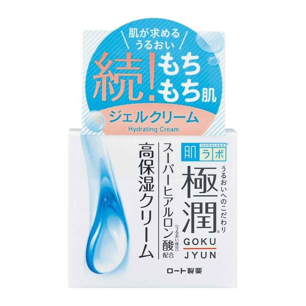 Hada Labo Rohto Goku-Jun New Hyaluronic Cream, 50g | Amazon (US)