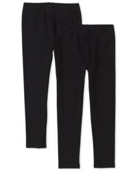Girls Leggings 2-Pack - black | The Children's Place