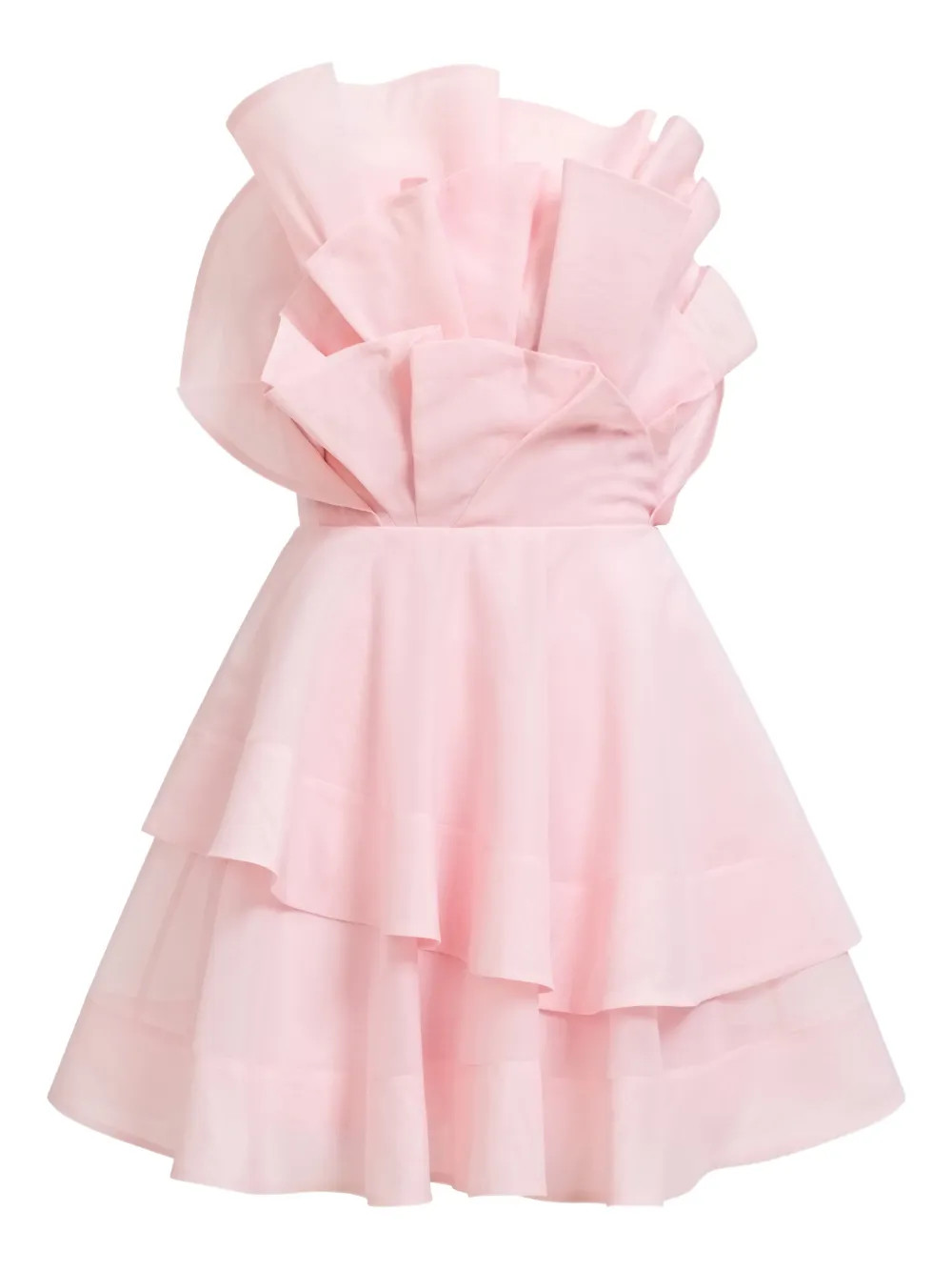 Aje Selestia Mini Dress | Pink | FARFETCH | Farfetch Global