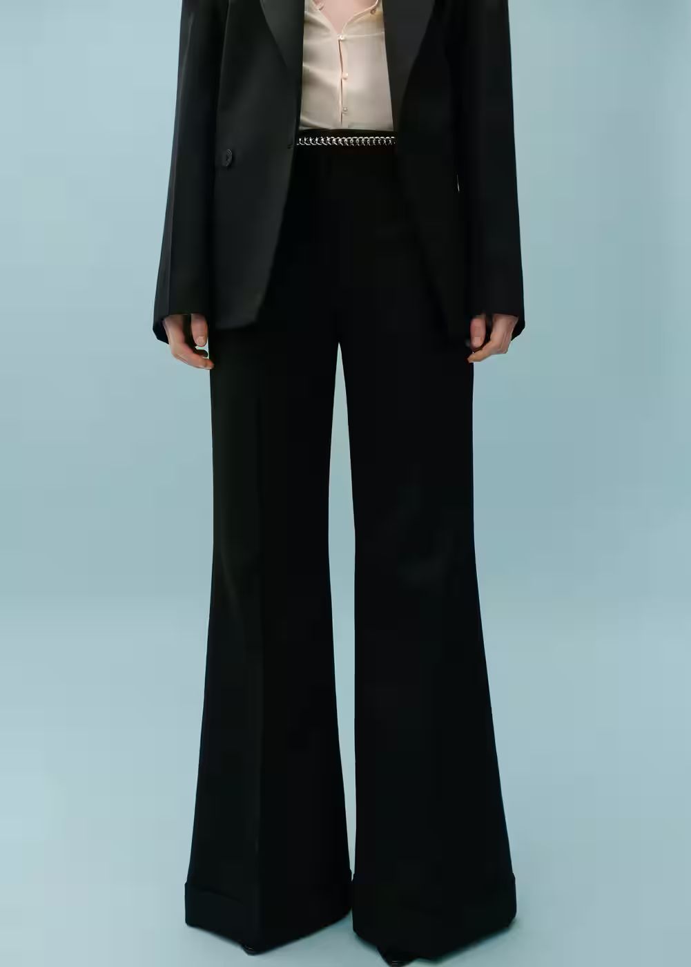 Wool-blend suit trousers -  Women | Mango United Kingdom | MANGO (UK)