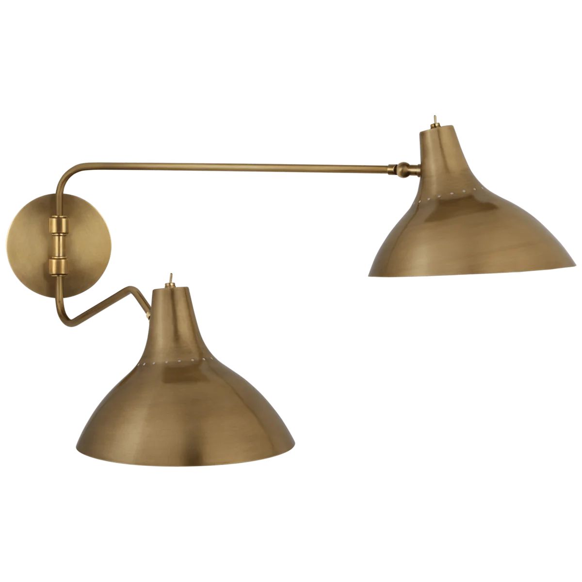 Charlton Medium Double Wall Sconce | Stoffer Home