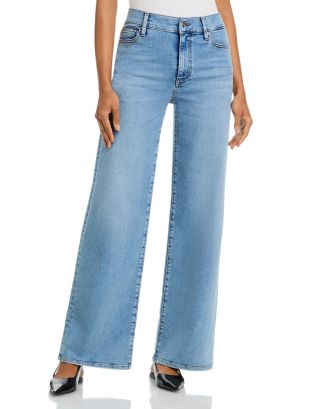 FRAME Le Slim Palazzo High Rise Jeans in Canals Ripple | Bloomingdale's Women | Bloomingdale's (US)
