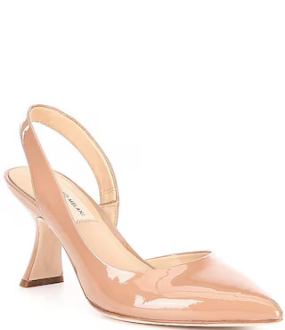 Kacy Slingback Patent Leather Pumps | Dillard's