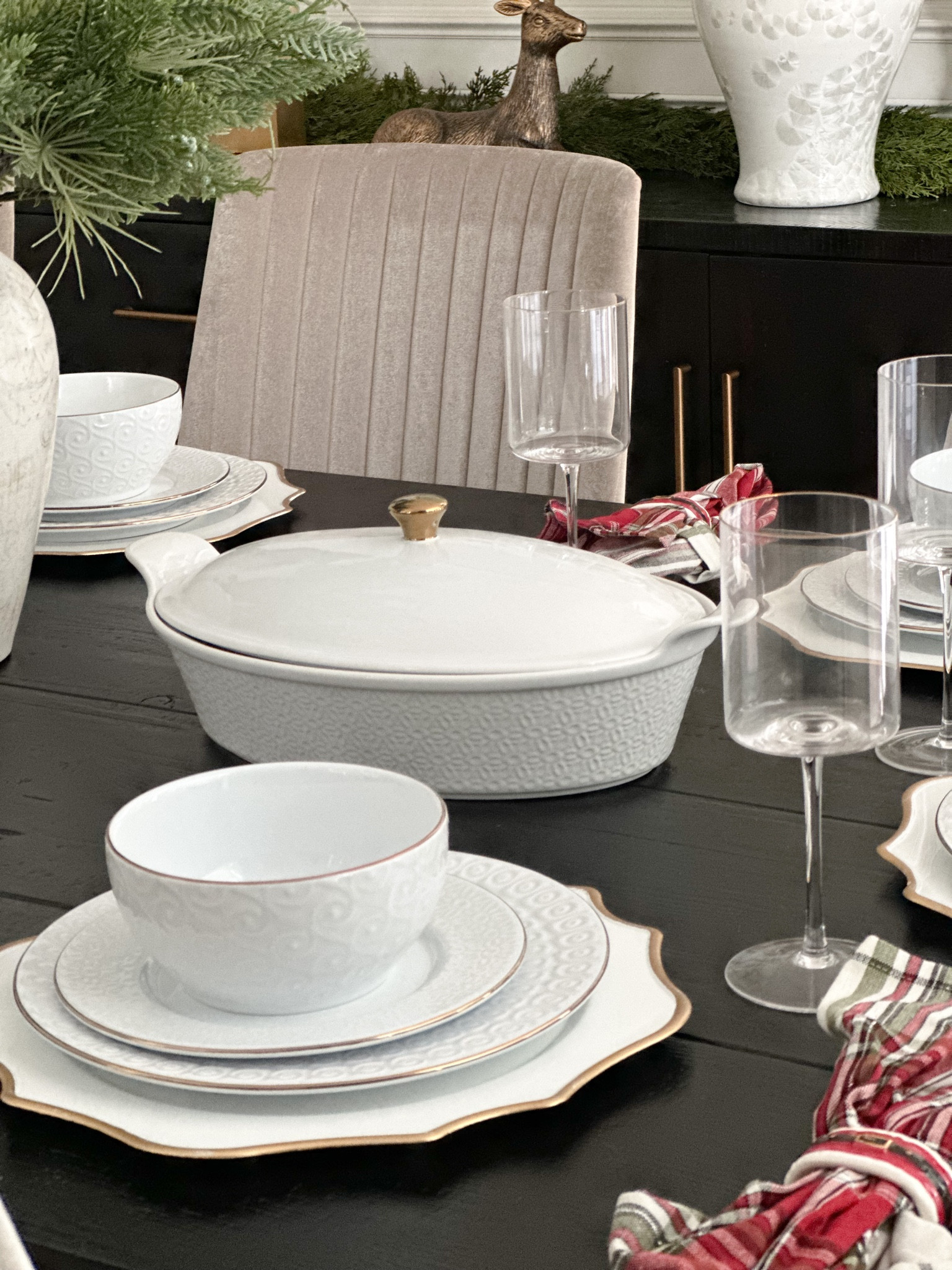 Walmart by Sofia Vergara- ready for holiday hosting this weekend! Head to my IG @ahillcountryhome to checkout these beautiful tableware pieces! 

#LTKhome #LTKHoliday #LTKSeasonal