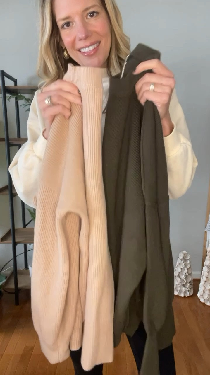 2 of my absolute favorite Amazon sweaters are perfect gifts (or for yourself) this holiday season! I love to wear them with leggings, my Chelsea boots and a vest/jacket but they could easily work with denim too! ❤️

#sweater #holiday #giftsforyourself #gifts #chelseaboots #millennial #affordablefashion #leggings #styleover30 #ootd #amazonfinds





#LTKSaleAlert #LTKGiftGuide #LTKHoliday