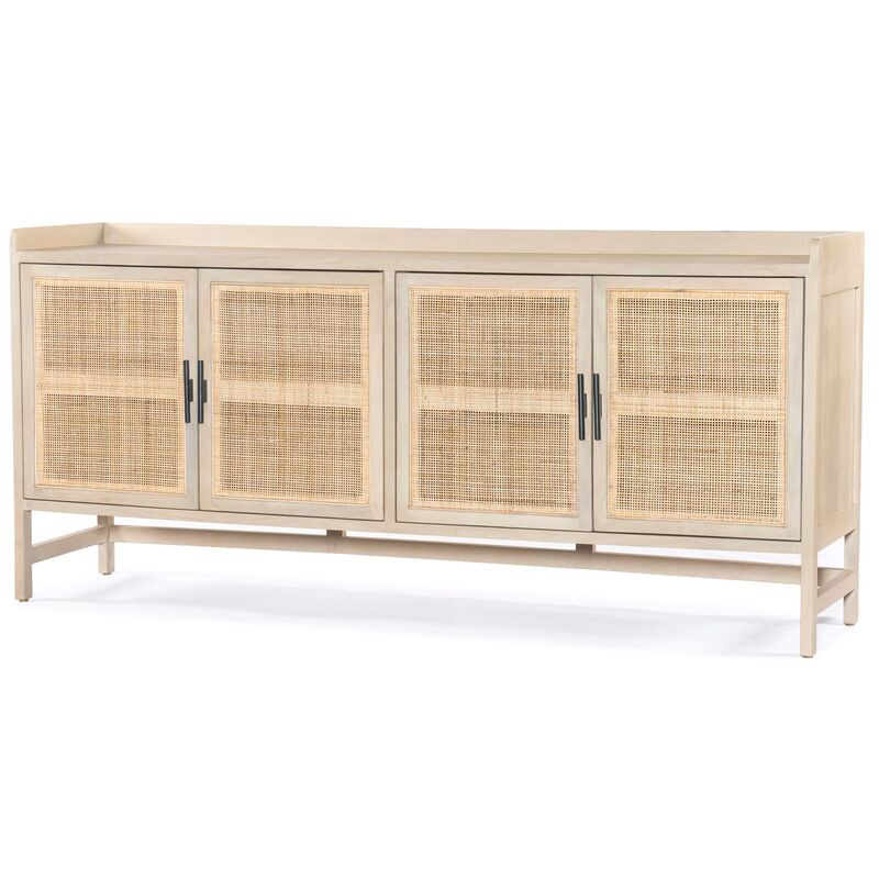Aimee Cane Sideboard, Natural Mango | One Kings Lane