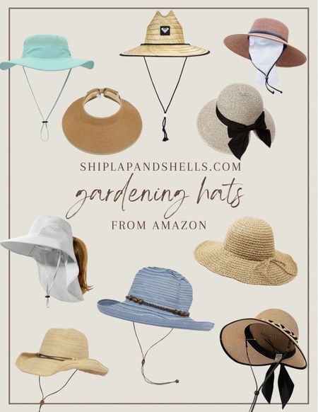 Gardening hats from Amazon!

#LTKstyletip #LTKSeasonal #LTKfindsunder100