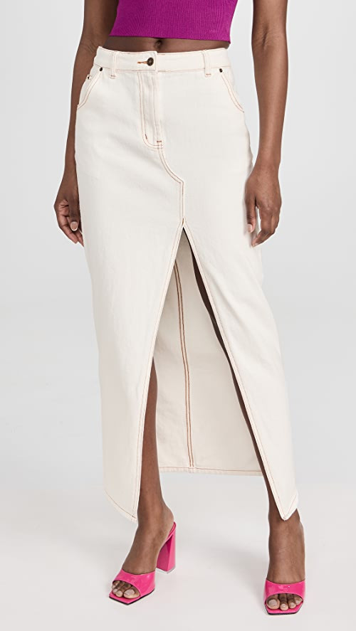 Barbie Split Midi Skirt | Shopbop