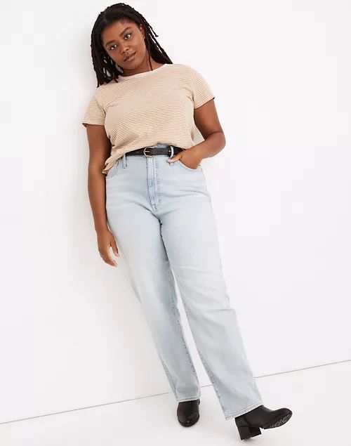 The Perfect Vintage Straight Jean in Fitzgerald Wash | Madewell