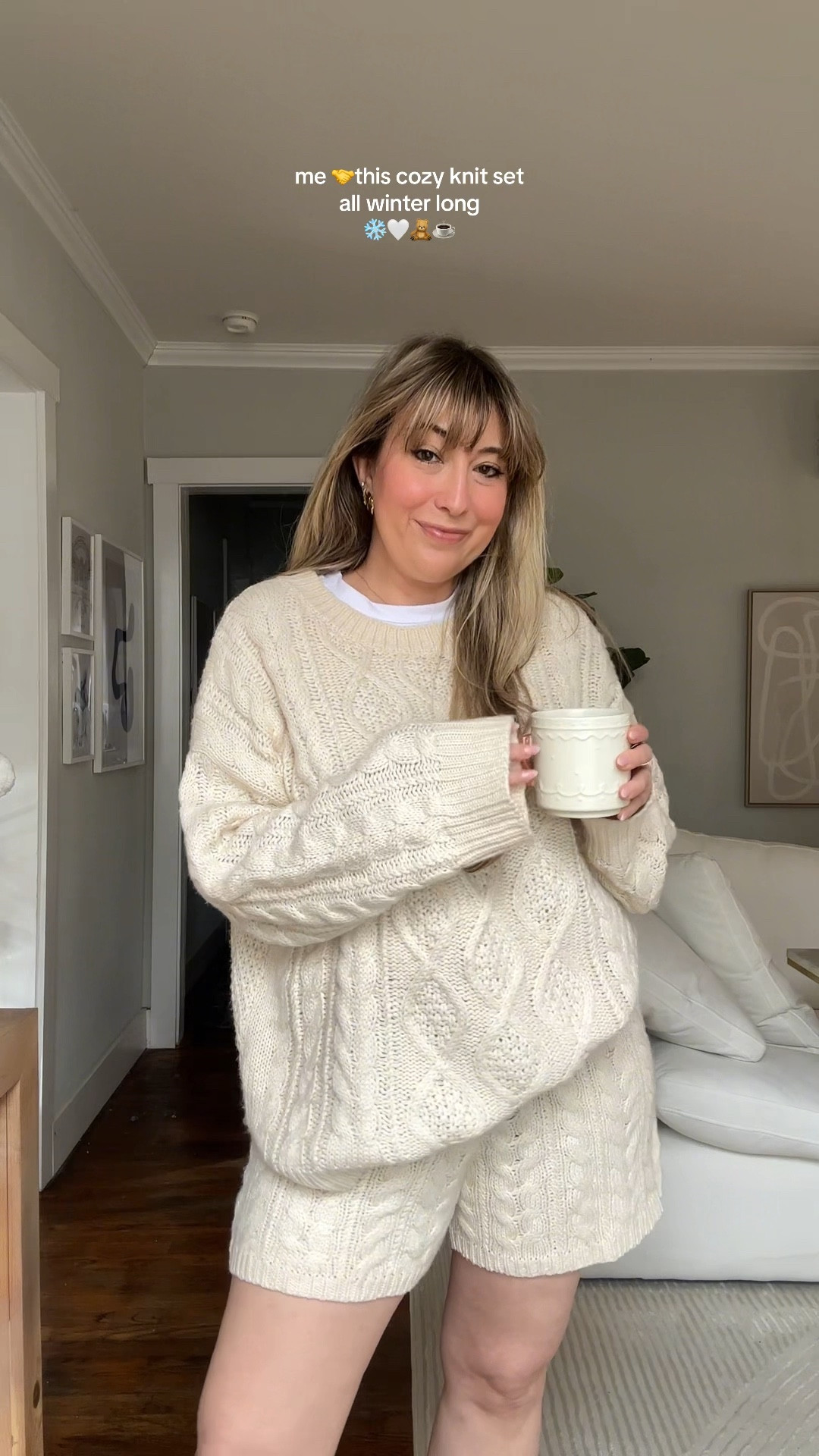 Love this cozy knit set from Amazon!! 

#LTKFindsUnder100