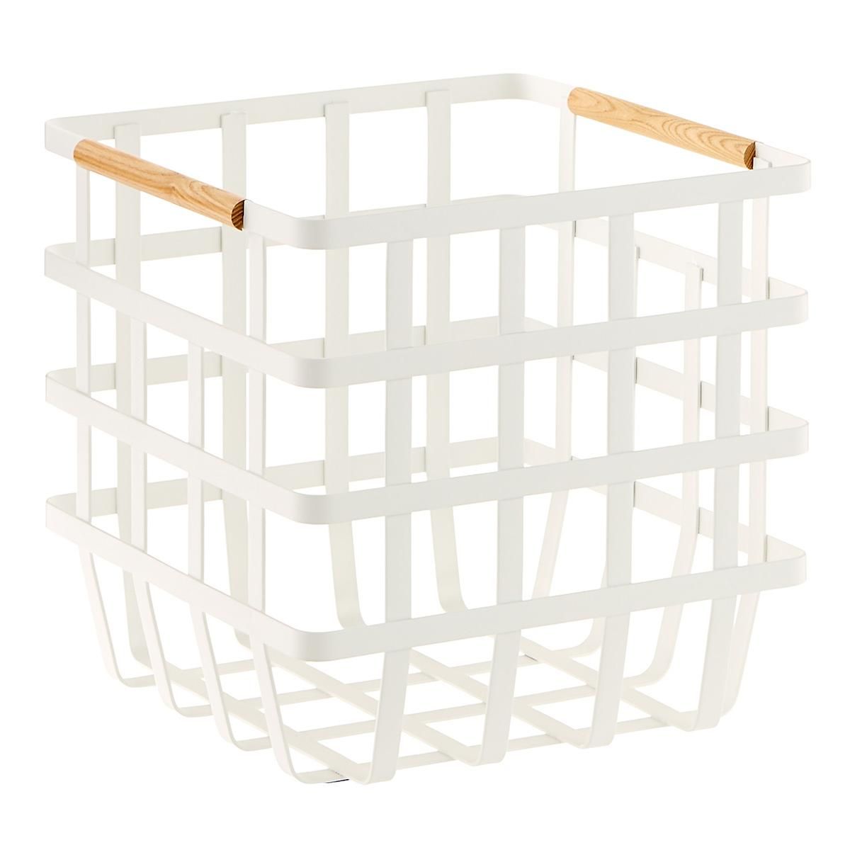 Large Tosca Cube White | The Container Store