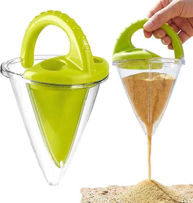 Drippy Sand Castle Maker Toys, Sand and Water Mixing Toy Spilling Funnel for Adult, Sands Beach S... | Amazon (US)