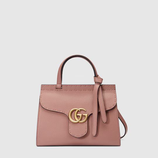 GG Marmont leather top handle mini bag | Gucci (US)