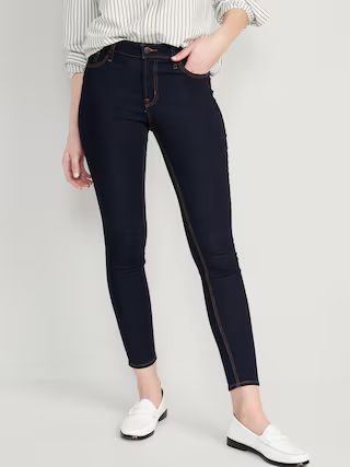 Mid-Rise Rockstar Super-Skinny Jeans | Old Navy (US)