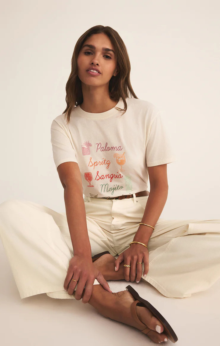 Cocktails Boyfriend Tee | Z Supply