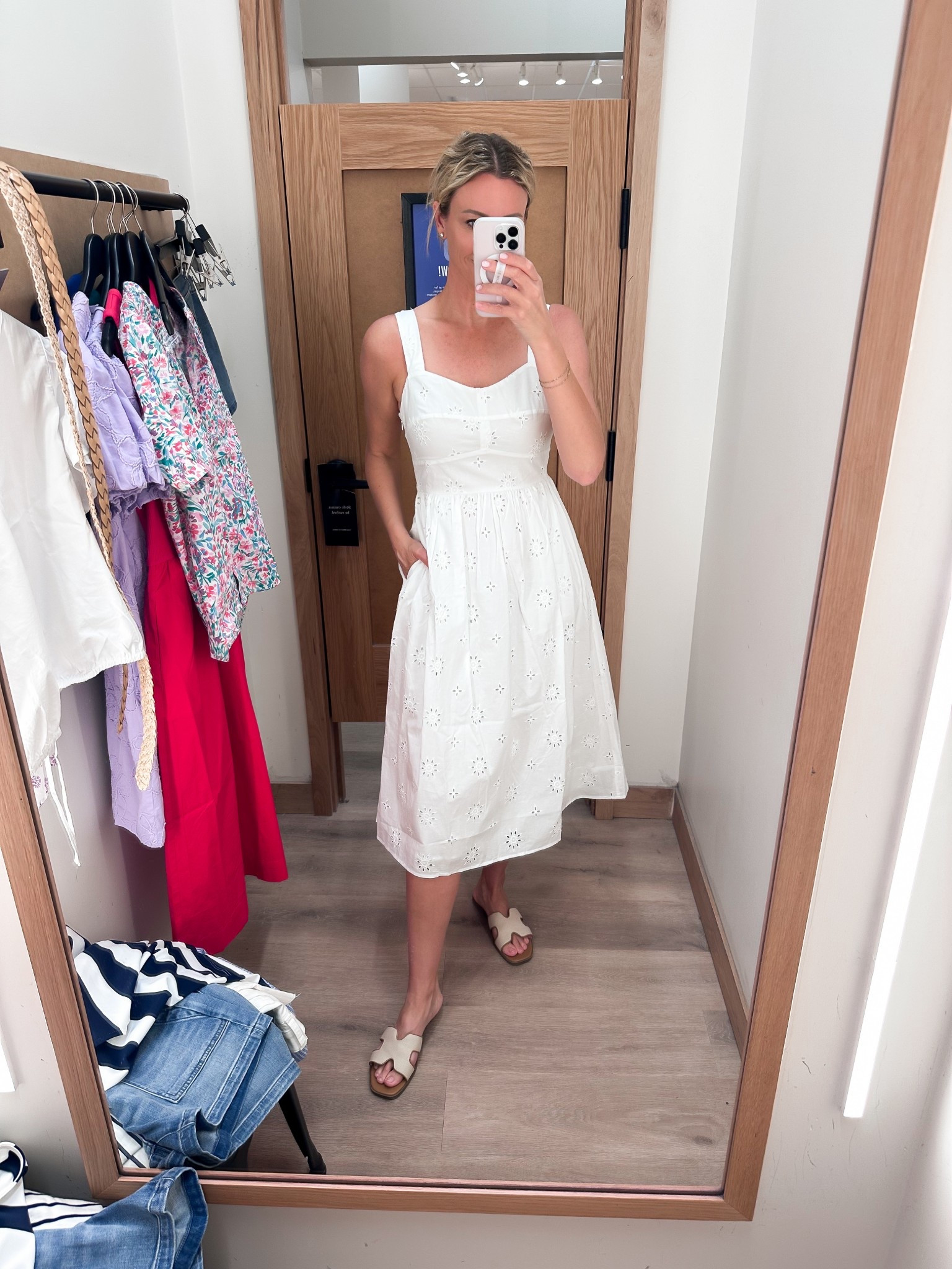 Beautiful white eyelet dress comes in multiple colors, fully lined. Great for graduation dress, mothers day, showers etc


#LTKFindsUnder100 #LTKStyleTip #LTKSaleAlert