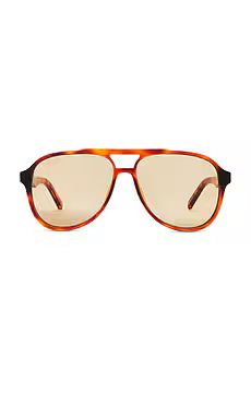 Le Specs Tragic Magic Sunglasses in Toffee Tort Amber Tint from Revolve.com | Revolve Clothing (Global)