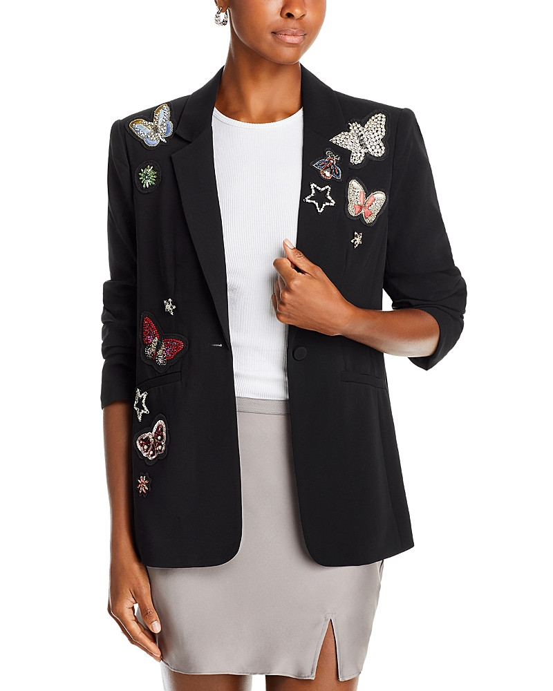 Cinq a Sept Kylie Butterfly Embellished Blazer | Bloomingdale's (US)