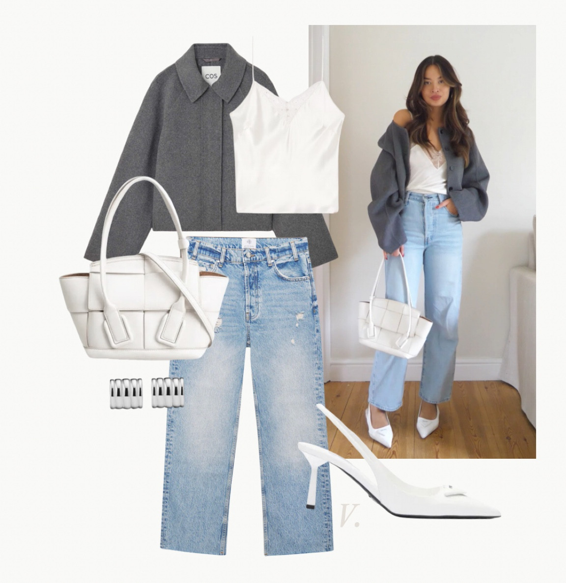 [WEARING VS. STYLING REEL] look 3 (my exact jacket is from AMR LONDON and is called the “Cacini Wool Jacket” 