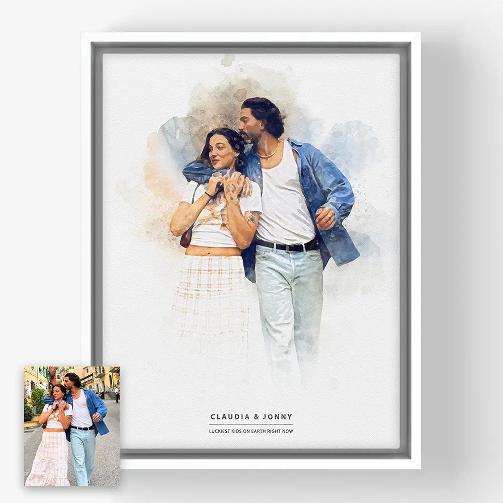 Watercolor Dream Custom Canvas | Lime & Lou (US)