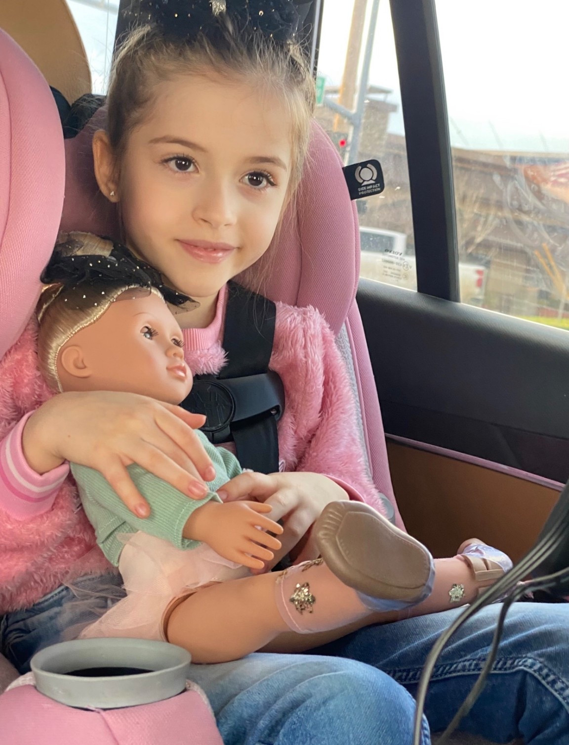 Car rides are sweeter when she’s wrapped in cozy.
This irresistibly soft plushy top was made for snuggly drives, window-watching, and little adventures with one of her favorite dolls  riding shotgun. Paired with the perfect skinny denim and those classic mini UGG boots, this look is cozy cute and effortlessly put together.

✨ Soft, warm, and mom-approved
✨ Easy on, easy off (yes please)
✨ Comfort she’ll actually want to wear
✨ The kind of outfit that sells out fast
 And don’t forget this adorable car seat in pink sweater 💖

This is one of those don’t wait finds pieces like this never stay in stock long, especially once the colder weather hits.

Grab it before it’s gone 🤍


🛍️ Linked  — hurry, limited quantities!


#LTKmomlife #LTKKids #LTKGiftGuide