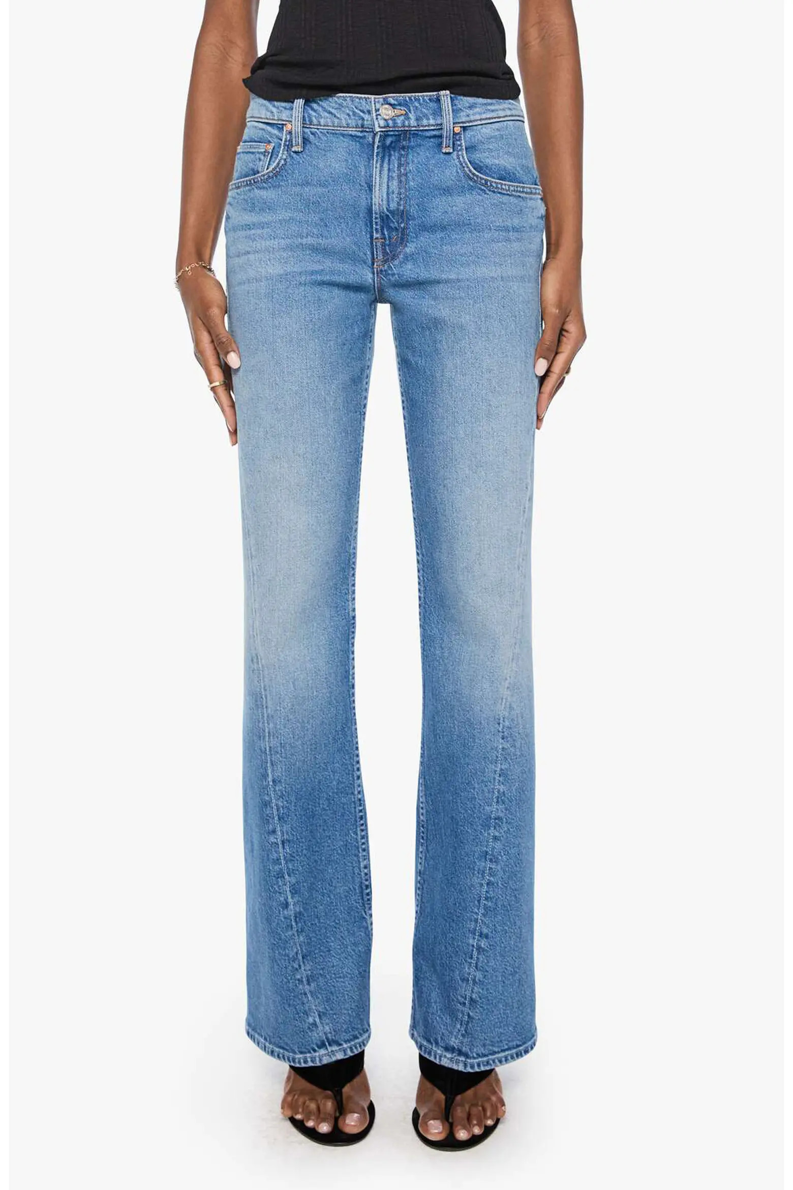 MOTHER The Bookie Twist Skimp Bootcut Jeans (Women) | Nordstrom | Nordstrom