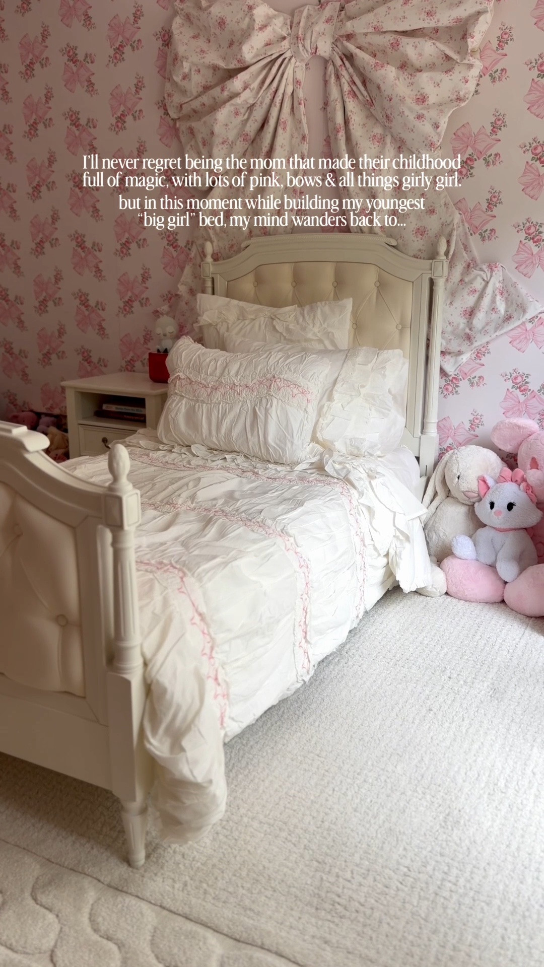 The best big girl bed that will grow with your little girl & the cutest comforter.

#LTKmomlife #LTKHome #LTKKids