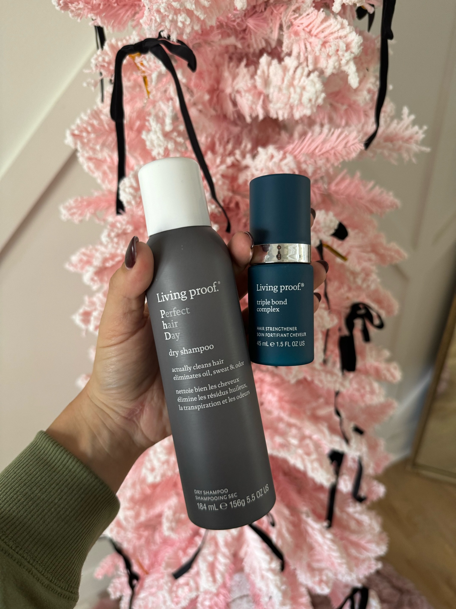 My two fav products from living proof!! The best dry shampoo out there, actually makes you hair feel clean (when it’s definitely not 😉). 

#LTKCyberWeek #LTKGiftGuide #LTKSaleAlert