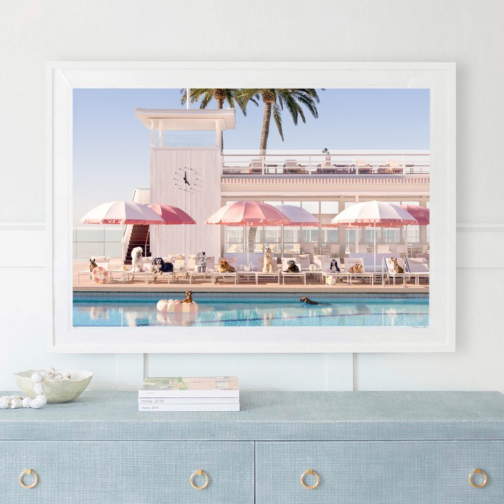 Gray Malin Pool Day Coral Casino | Williams-Sonoma