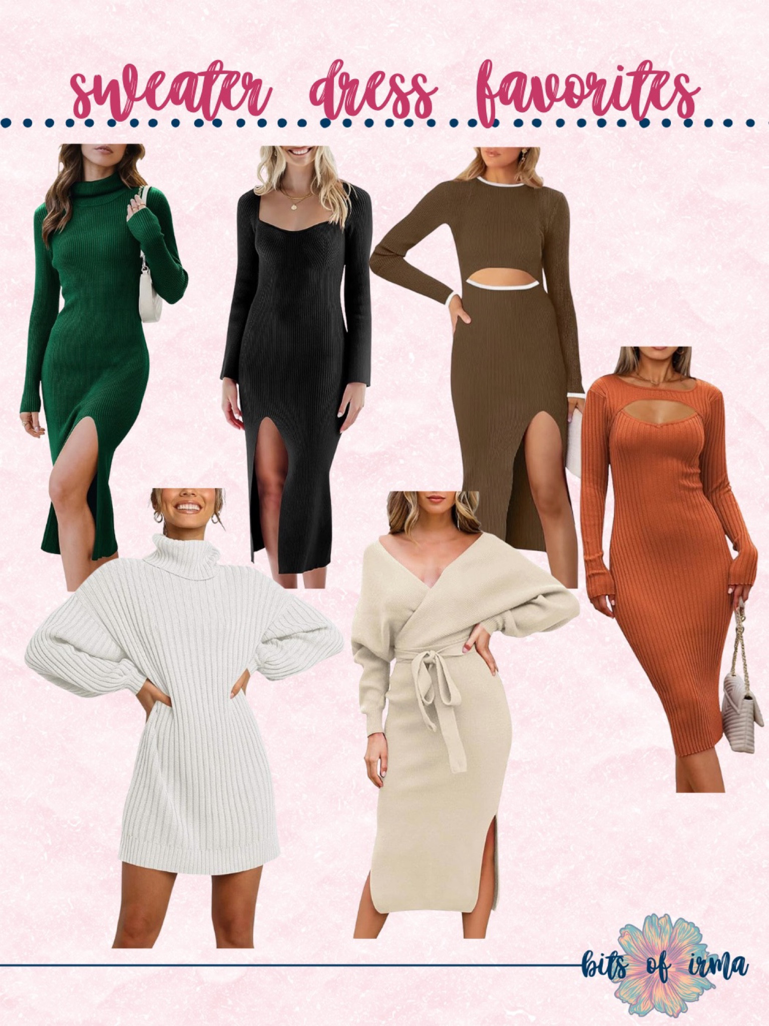 Sweater Dress Favorites

Gift Guide | Christmas |  Holiday Outfit | Holiday Dress |  Christmas Outfit |  December Outfits |December Style | December Fashion | December Finds | Affordable Fashion |  Outfit Inspo | Winter Style |  Amazon Finds |  Amazon Fashion | Amazon Style |  Winter Style | Midsize Fashion | Midsize Style | Winter Outfit Ideas | Accessories | Winter Fashion | Winter Outfit Ideas | Winter Accessories | Holiday Outfit Ideas |  Christmas Outfit Ideas | Christmas Style | Thanksgiving Outfits | Thanksgiving Outfits | Thanksgiving| Thanksgiving Outfit Ideas |
Thanksgiving outfits for women | Outfits for thanksgiving Party | 
Thanksgiving outfit ideas for women | Best outfits for thanksgiving day | What to wear for thanksgiving |  What to wear to Thanksgiving dinner | Casual outfit ideas for Thanksgiving | Holiday Outfits | Holiday Dress 


#LTKGiftGuide #LTKfindsunder50 #LTKHoliday