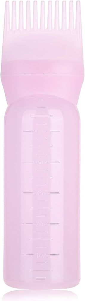 Plastics Hair Dyeing Bottle Brush Shampoo Hair Color Oil Comb Applicator Tool, Root Comb Applicat... | Amazon (CA)