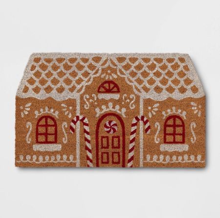 Gingerbread house coir doormat 30% off! 

#LTKsalealert #LTKHoliday #LTKSeasonal