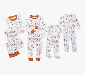 Disney Mickey Mouse and Friends Halloween Organic Cotton Family Pajama Collection | Pottery Barn Kids