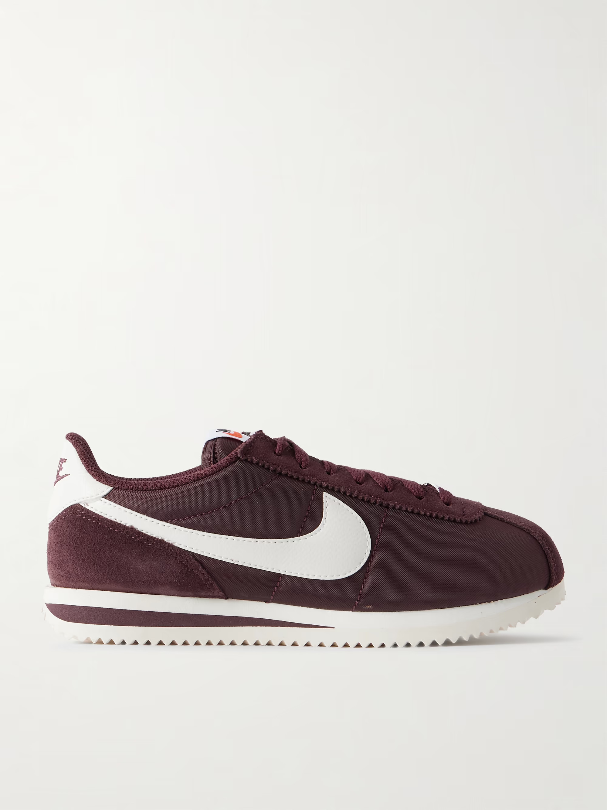 Cortez leather and suede-trimmed canvas sneakers | NET-A-PORTER (UK & EU)