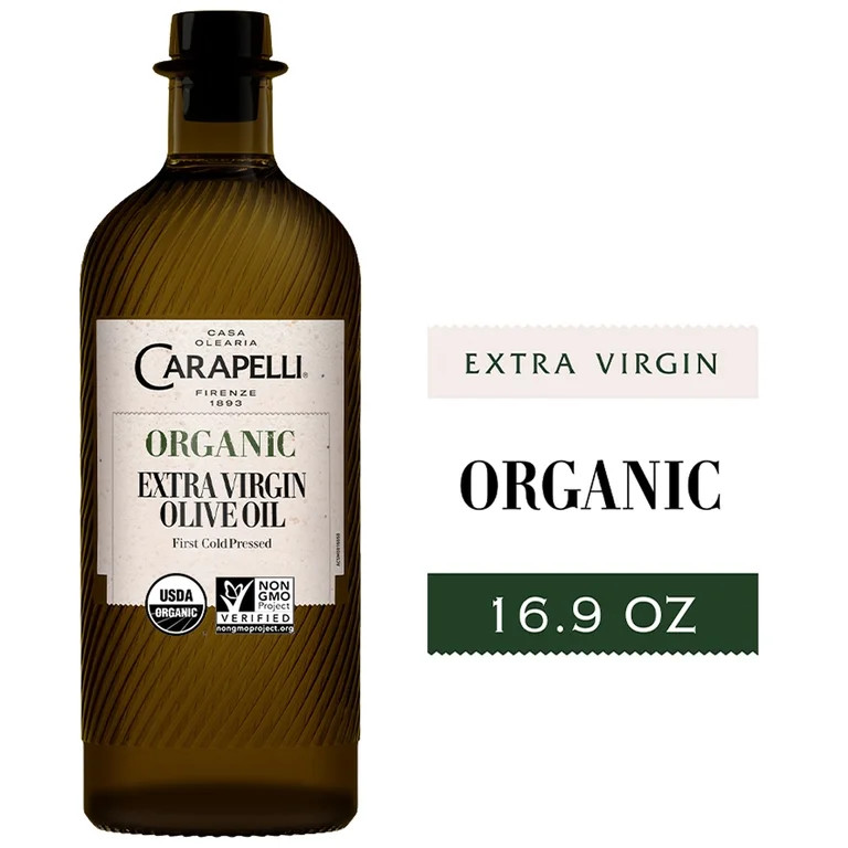 Carapelli Organic Extra Virgin Olive Oil - 16.9oz | Walmart (US)