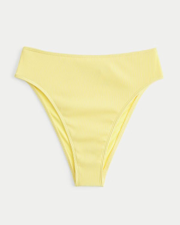 Women's Gilly Hicks High-Waist Cheeky Bikini Bottom | Women's Swimwear | HollisterCo.com | Hollister (US)