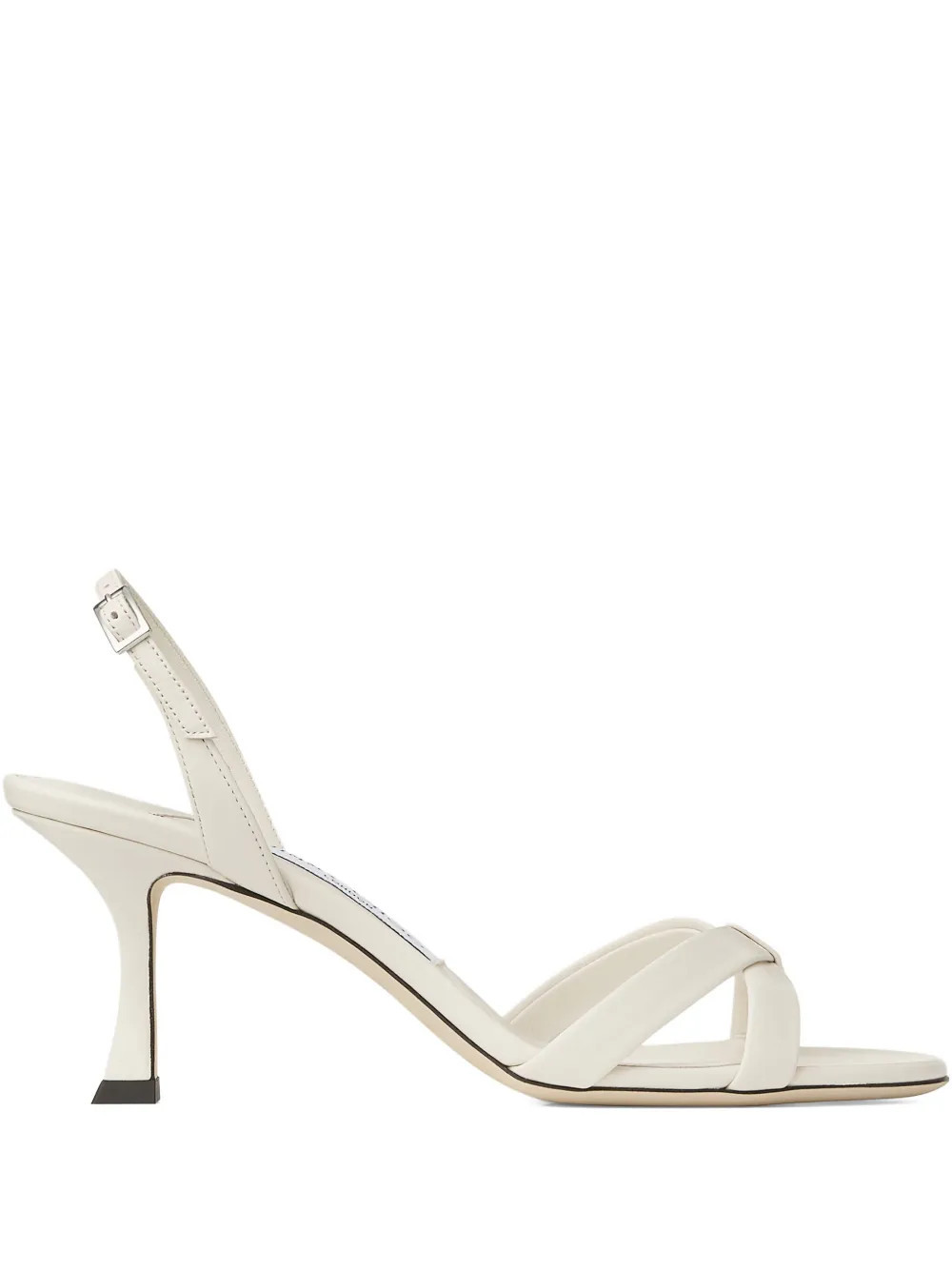 Jimmy Choo 65mm Elsy sandals - White | Farfetch Global