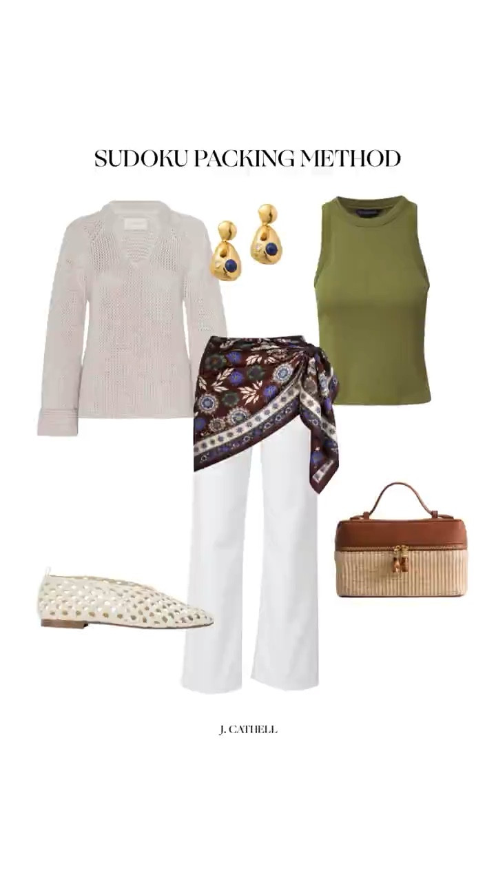 The packing method that actually works ✈️✨

If you’ve ever overpacked and still felt like you had nothing to wear… this is for you. The *sudoku packing method* is all about a simple 3x3 grid—3 tops, 3 bottoms, 3 layers—where every piece works with every other piece. The result? Effortless outfits every time (and way less in your suitcase).

It’s not just packing lighter—it’s packing smarter. Save this for your next trip and tap to shop the pieces I’d build my grid with. 🤍#PackingTips #CapsuleWardrobe #TravelStyle #OutfitPlanning #LTKFinds
 

 

#LTKTravel #LTKootd #LTKOver40 #LTKTravel