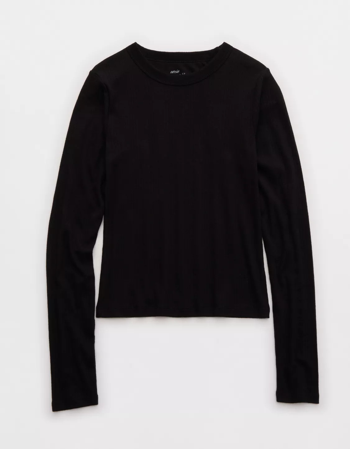 Aerie Pointelle Long Sleeve Top | Aerie