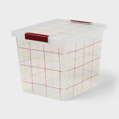 Large Latching Holiday Storage Box - Brightroom™ | Target