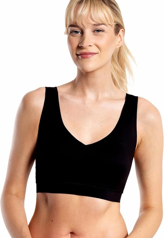 Floatley Cozy Bra Comfort Wirefree Full Coverage Seamless Bra with Embedded Pad for Women | Amazon (US)