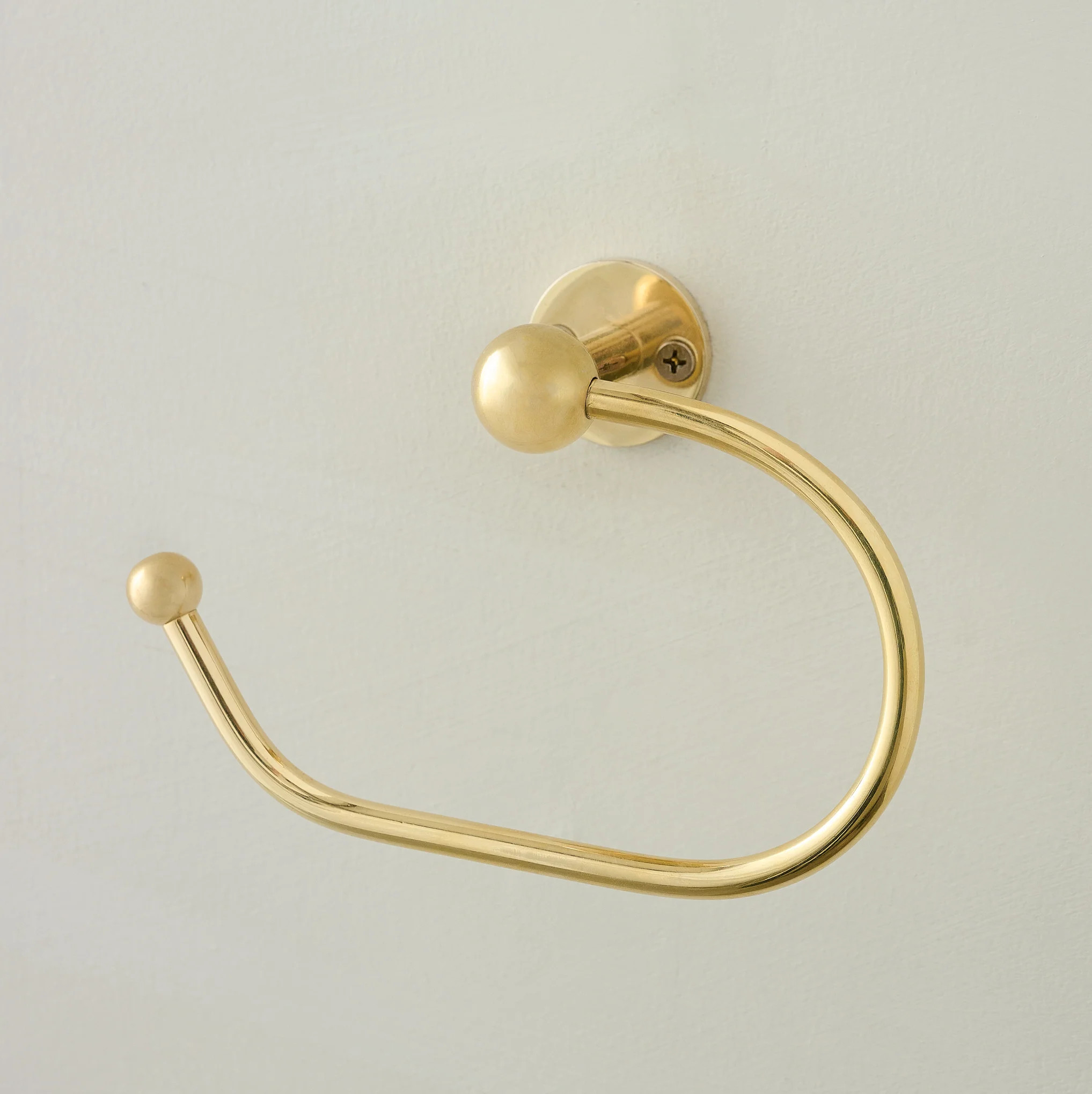 Jules Brass Toilet Paper Holder | Magnolia