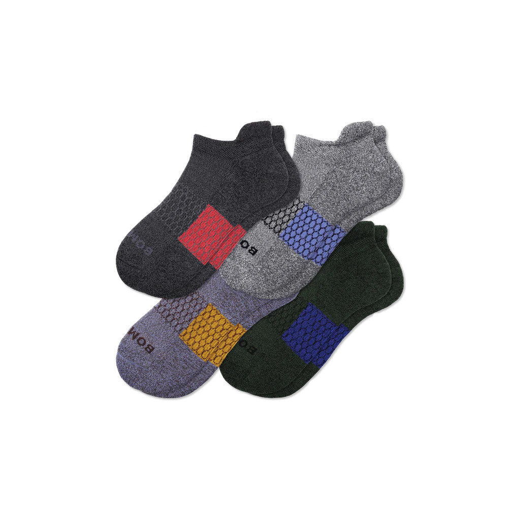 Men's Marl Ankle Sock 4-Pack | Bombas