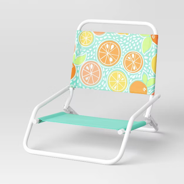 Sand Patio Chair Fruit Print - Sun Squad™ | Target