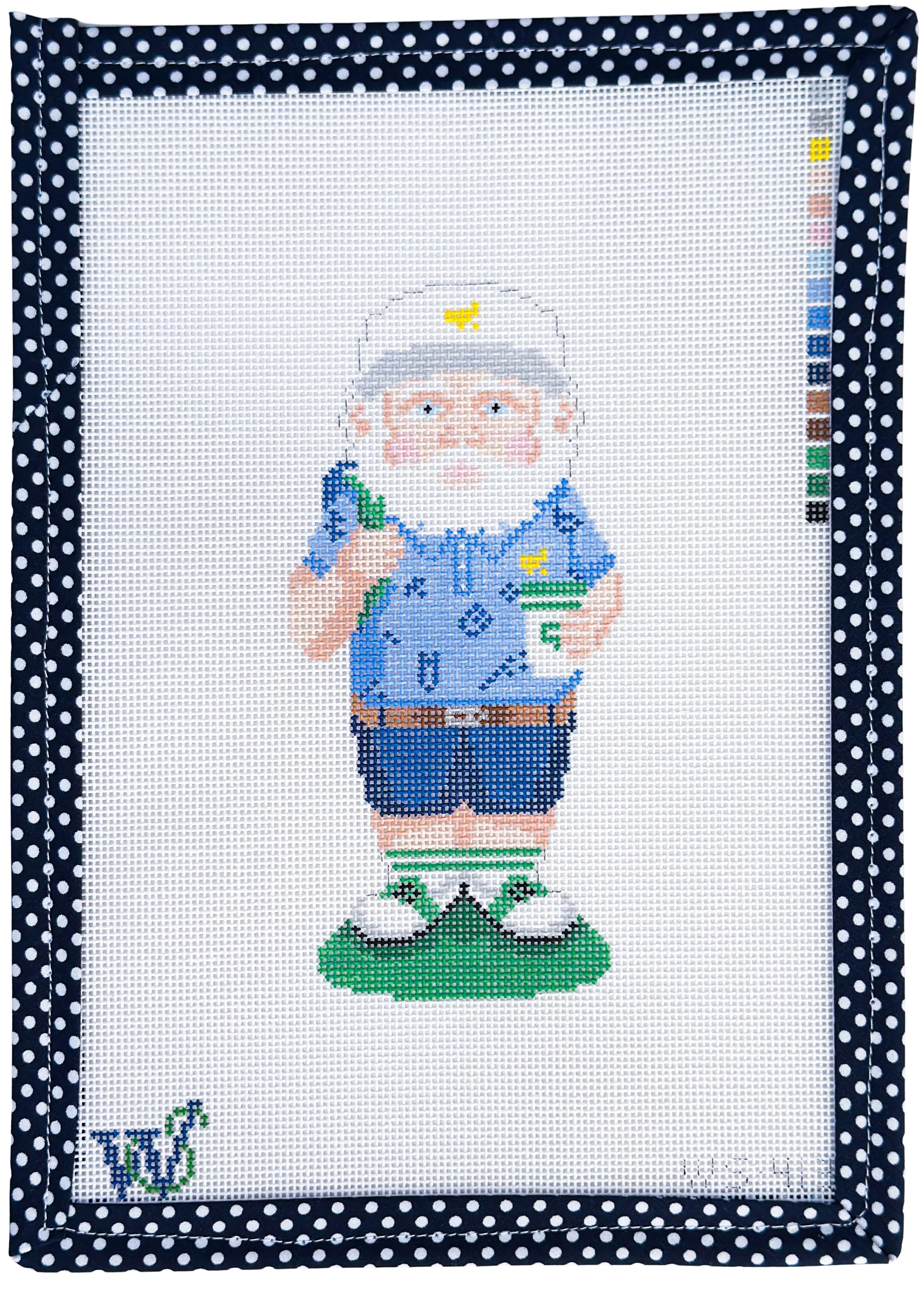 The Blue Polo Patron | Wipstitch