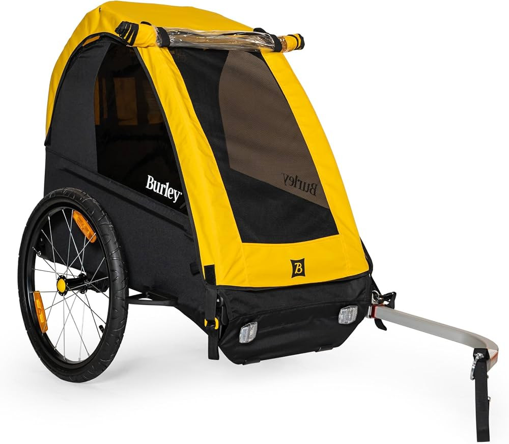 Burley Bee, 1 and 2 Seat, Lightweight, Kids Bike-Only Trailer | Amazon (US)