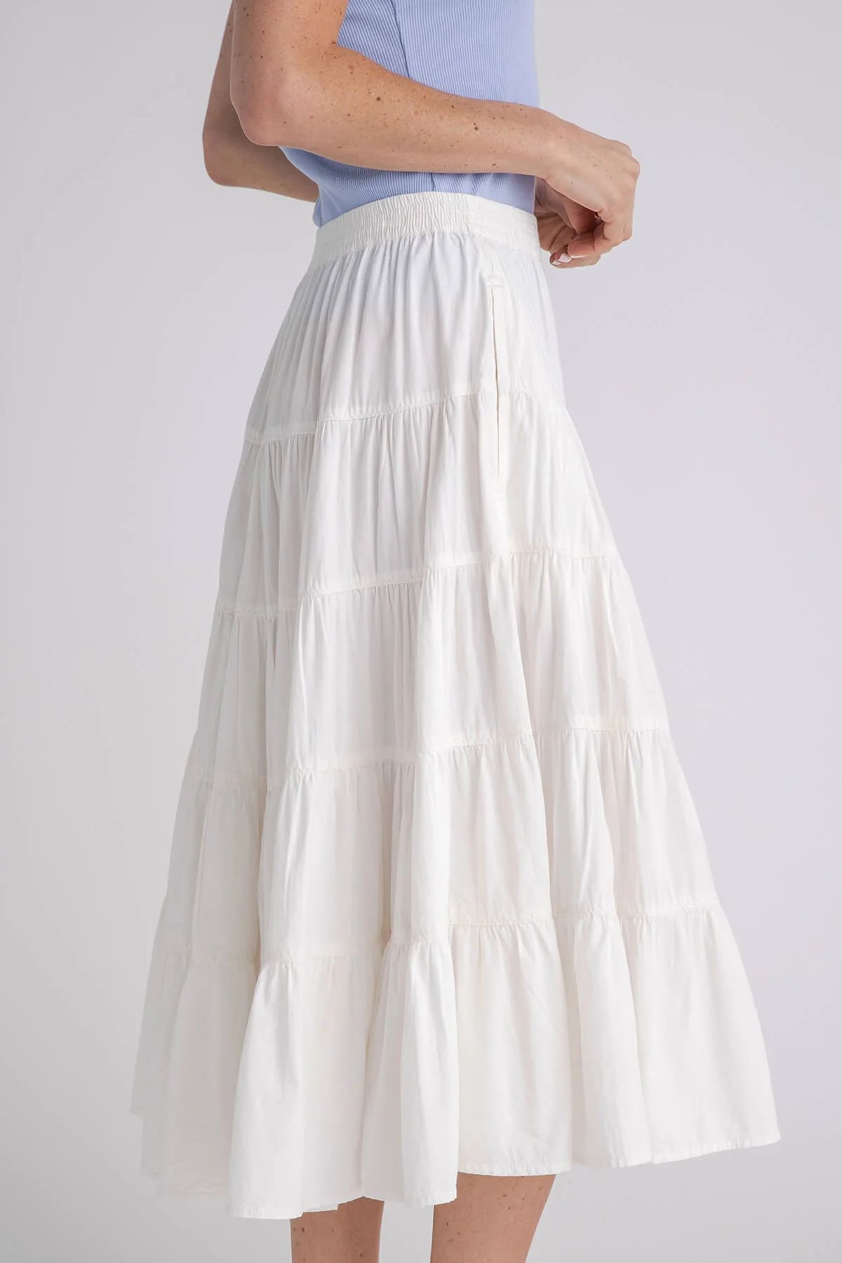 Free People Full Swing Midi Skirt | Social Threads