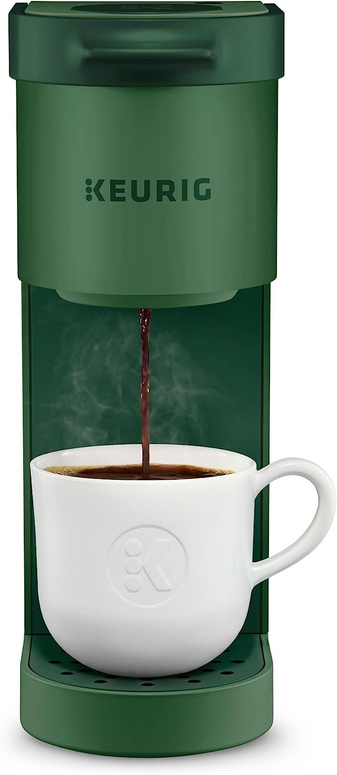 Keurig K-Mini Coffee Maker, Single Serve K-Cup Pod Coffee Brewer, 6 to 12 oz. Brew Sizes, Evergre... | Amazon (US)