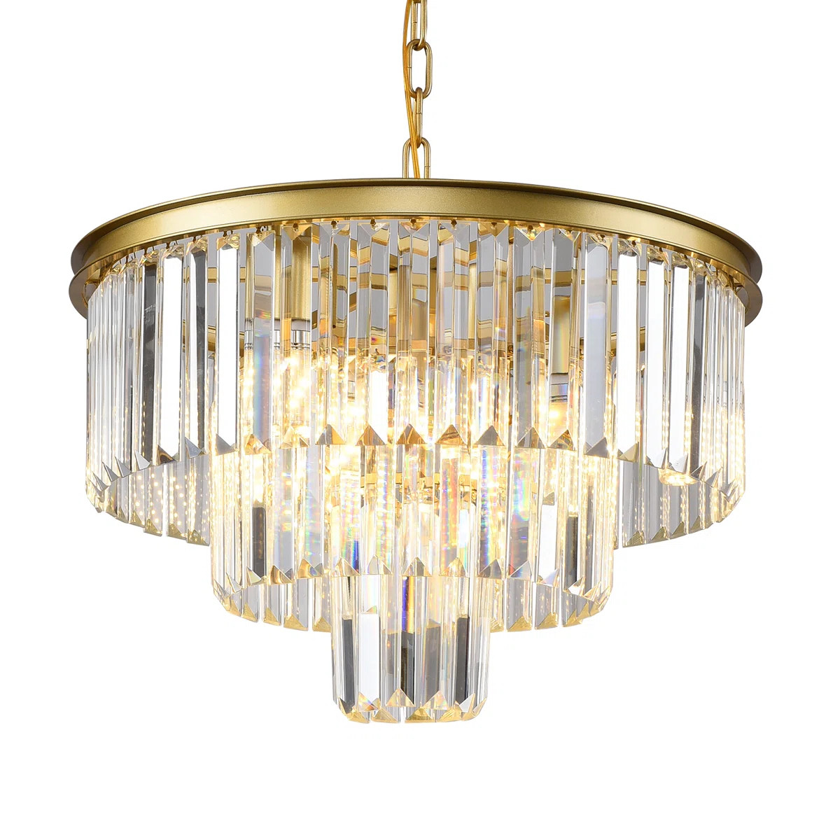 Geboe 6 - Light Dimmable Tiered Chandelier | Wayfair North America